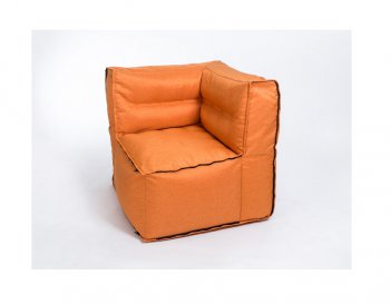 Модульное кресло Комфорт Колор угловое оранжевое в Добрянке - dobryanka.mebel-74.com | фото