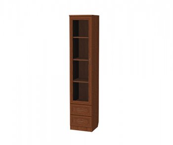 Шкаф для книг с ящиками узкий арт. 220 в Добрянке - dobryanka.mebel-74.com | фото
