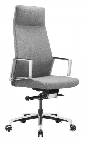 Кресло руководителя Бюрократ _JONS/CASHGREY серый в Добрянке - dobryanka.mebel-74.com | фото
